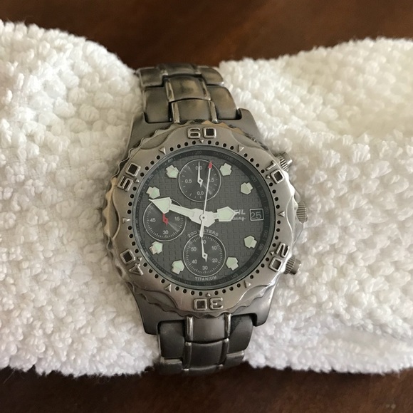 fossil blue divers watch
